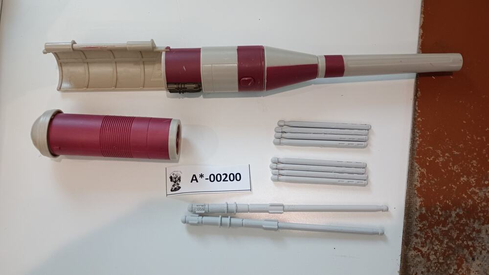 Star Wars Clone Wars Crumb Bomber Original Silo Cannon & Extras